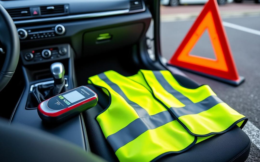 Éthylotest, gilet jaune, triangle : équipements obligatoires en voiture