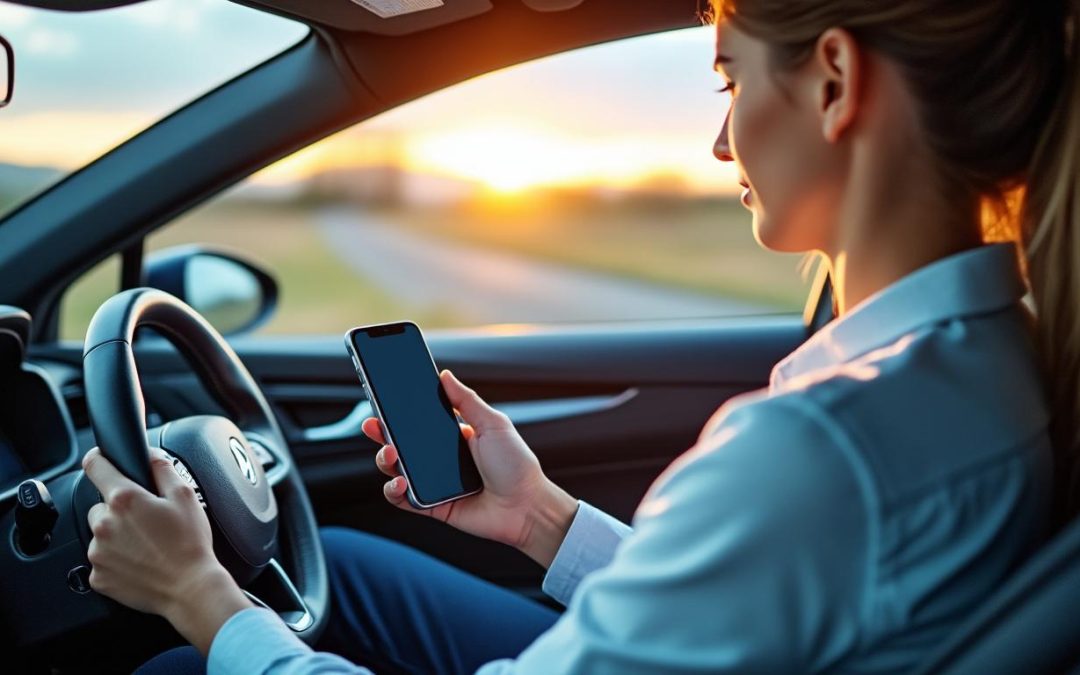 Téléphone au volant : sanctions, retraits de points et exceptions