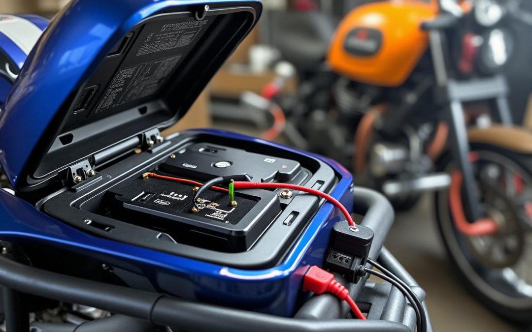 apprenez comment charger une batterie de moto facilement et en toute sécurité sans avoir à la démonter. suivez nos conseils pratiques pour prolonger la vie de votre batterie.