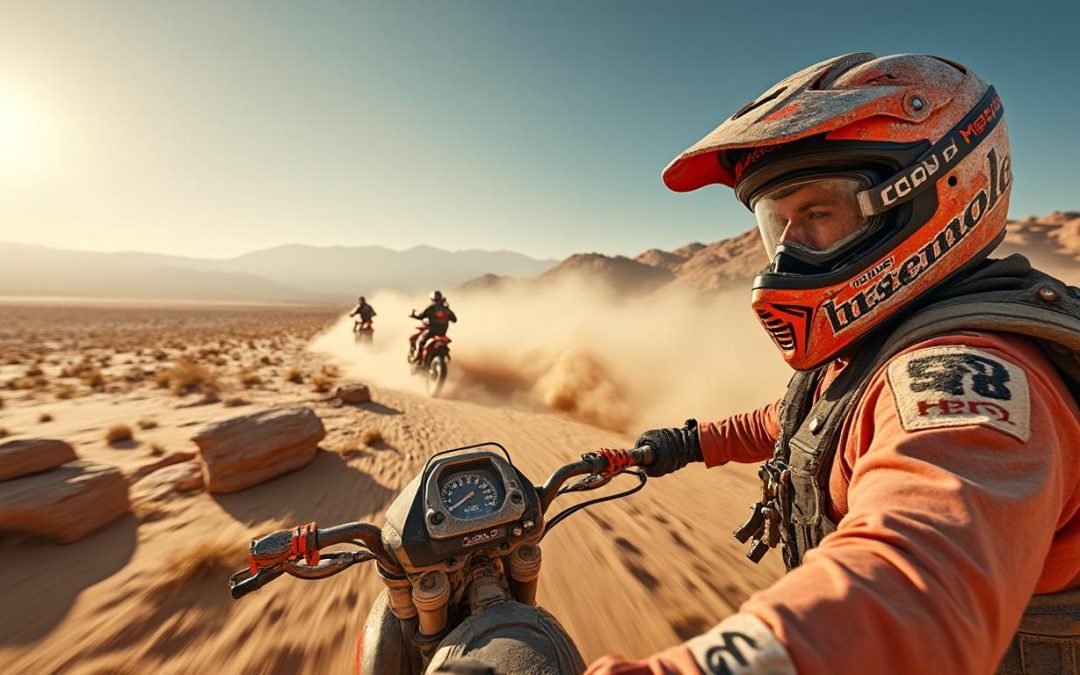 découvrez l'histoire fascinante et les défis extrêmes du paris-dakar en moto, la course mythique qui teste endurance et courage à travers des terrains spectaculaires.