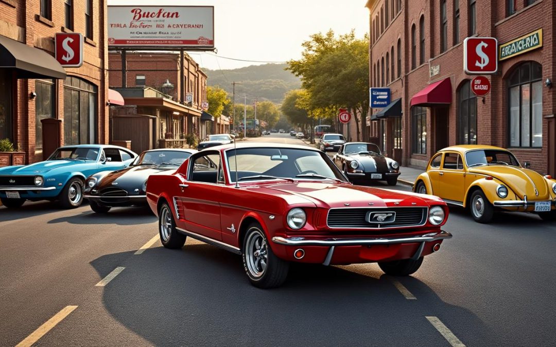 Voitures des années 60 : les modèles les plus emblématiques