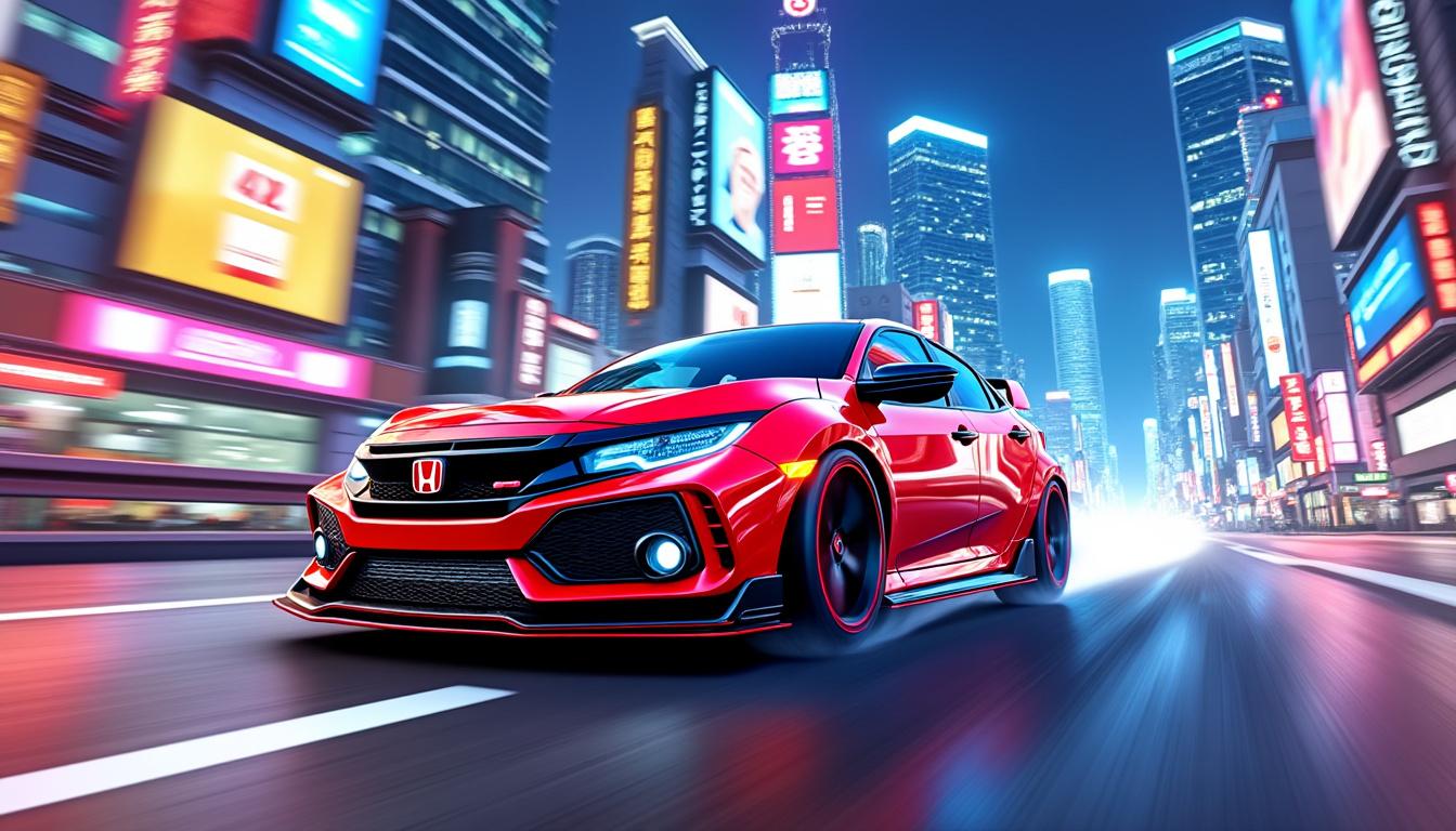 découvrez l'apparition de la honda civic type r dans le célèbre jeu cars et explorez toutes ses références et caractéristiques.