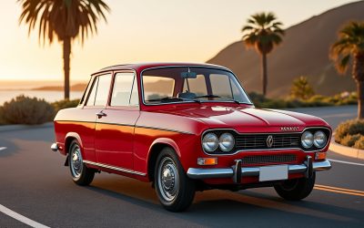 Renault 8 : une berline sportive avant l’heure