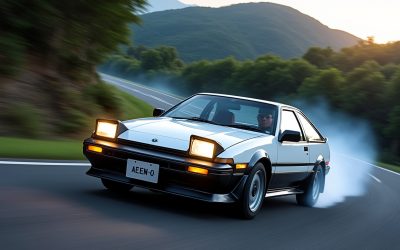 Toyota AE86 Trueno : la légende du drift